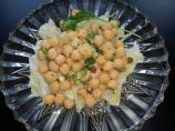 Libyan Marinated Chickpeas