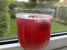 Raspberry Ros&eacute; Wine With Raspberry Ice Cubes. Recipe by Shuzbud