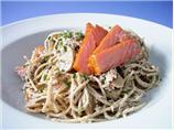 Spaghetti with Smoked Salmon