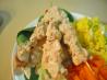 Crocodile or Chicken Skewers With Cashew Nut Satay