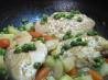 Braised Chicken With Baby Vegetables and Peas. Recipe by breezermom