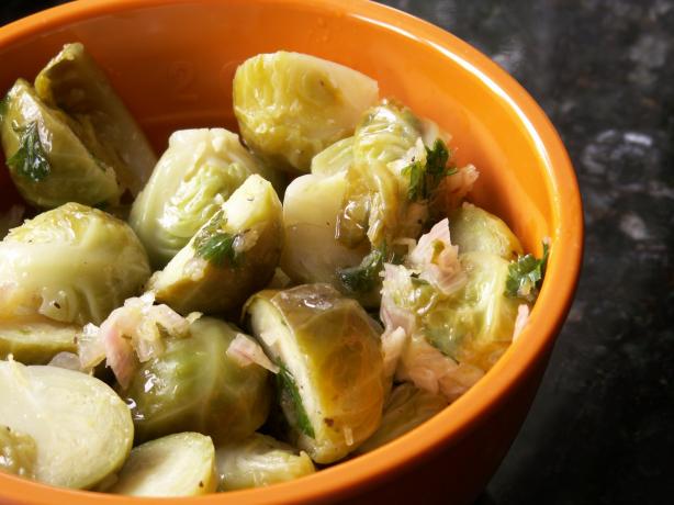 Marinated Brussels Sprouts With Lemon. Photo by JanuaryBride