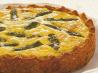 Savory Cheesecake With Ricotta, Feta and Asparagus. Recipe by Wild Thyme Flour