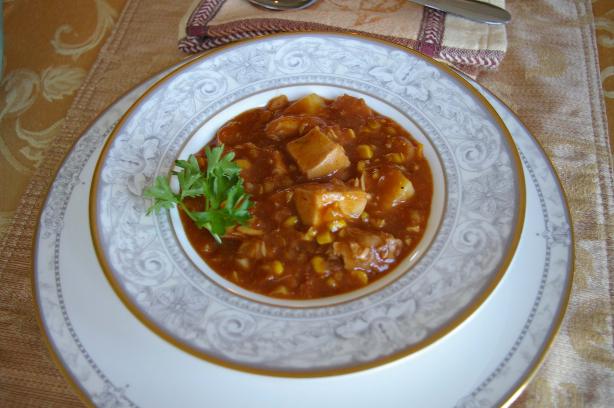 Mrs. Wilkes' Boarding House Brunswick Stew. Photo by mersaydees