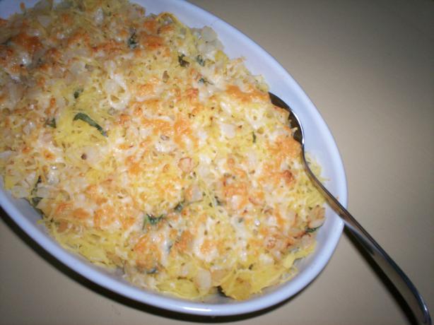The Realtor's Spaghetti Squash Au Gratin. Photo by Debbwl