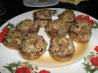 Three Cheese Stuffed Mushrooms. Recipe by Lois M