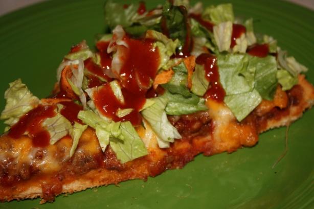 The Best Taco Pizza Ever!!. Photo by ~Nimz~