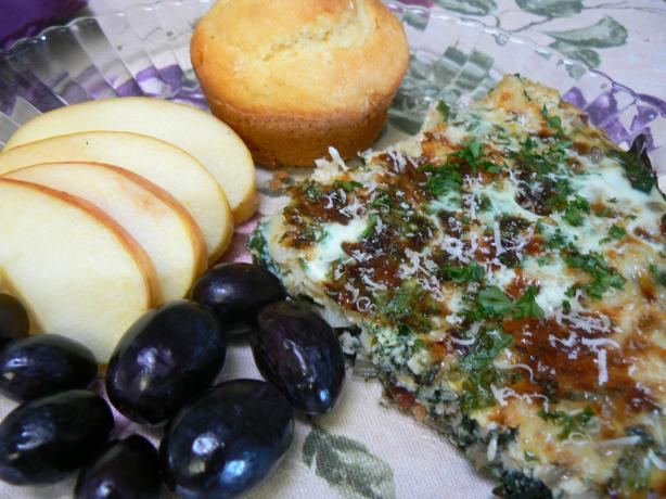 Chard and Onion Omelet (Trouchia). Photo by Scott Binder