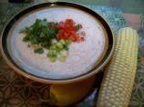 Fresh Corn Chowder (Raw Food)