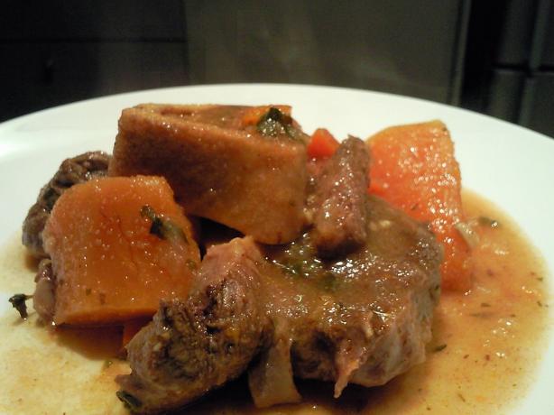 Lamb and Sweet Potato Slow-Cooker Casserole Aust Ww 4 Pnts. Photo by Coasty