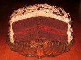 Black Forest Cake With Chocolate-Almond Mousse Frosting