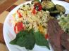 Basil Butter Orzo. Recipe by Mami J