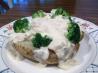 Chicken Broccoli Dinner in a Tater. Recipe by 2Bleu