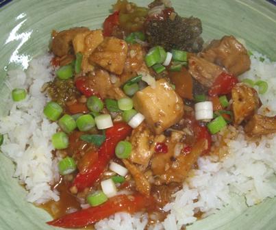 Bourbon Chicken. Photo by Karen Elizabeth