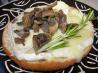 Divine Brie, Mushroom and Rosemary Bruschetta