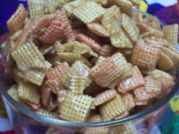 Quick Chex Mix Candy. Photo by alligirl