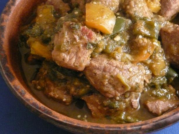 Pork Chili Verde. Photo by cookiedog