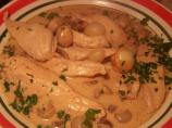 Chicken in Cream Sauce (Volaille a La Cr&egrave;me). Photo by wicked cook 46