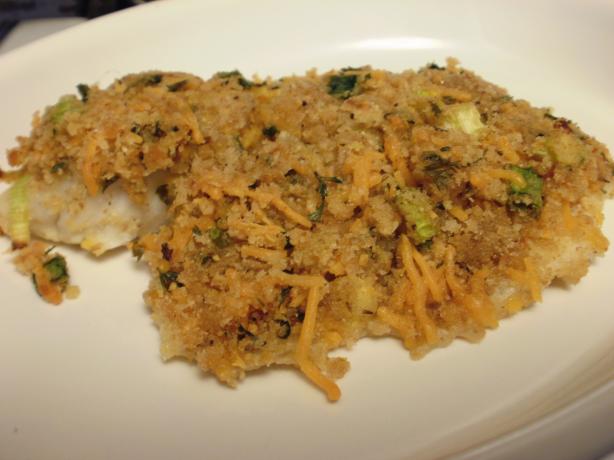 Crusted Tilapia. Photo by Marie Nixon