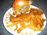 Fried Onion Strips. Photo by SweetSueAl