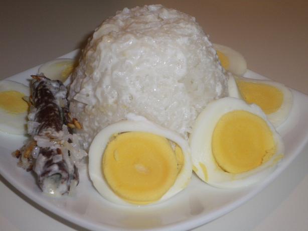 Malaysian Coconut Milk Rice (Nasi Lemak). Photo by Bonnie G #2