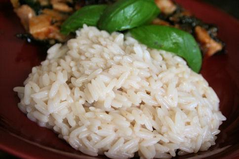 Thai Sticky Rice With Nam Pla and Coconut Milk. Photo by ~Nimz~