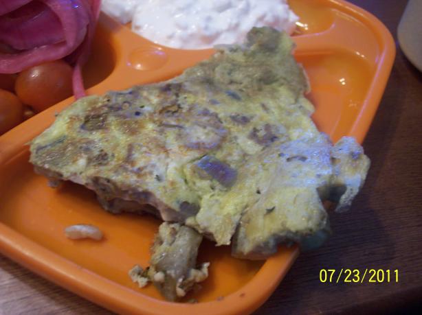 Egyptian Eggplant Omelet. Photo by Nyteglori