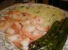 Lemon Pepper Shrimp Scampi With Sauteed Asparagus