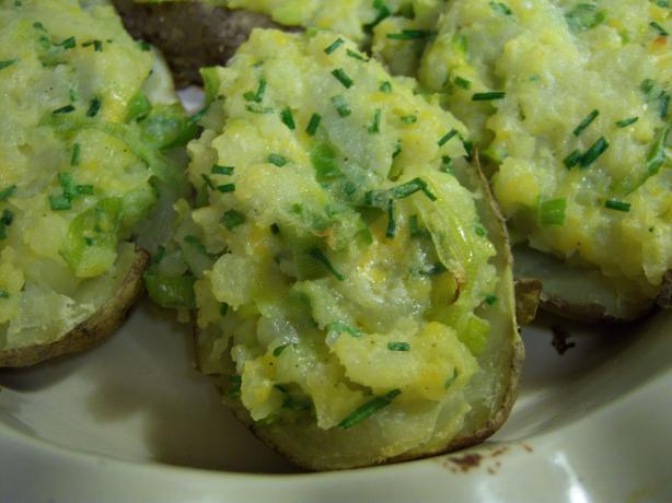 Twice-Baked Potatoes With Leeks. Photo by NELady