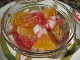 Jicama Citrus Salad With Sangria Dressing. Photo by FloridaNative