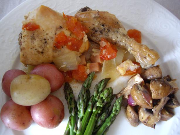 Portuguese Chicken Casserole. Photo by Sage