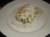 Lasagna Roll-Ups With Gorgonzola Cream Sauce. Recipe by Miss Erin