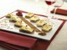Brie With Pear and Chocolate Wine Sauce. Recipe by Corrinne J
