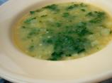 Portuguese Coriander Soup (Sopa De Coentro)