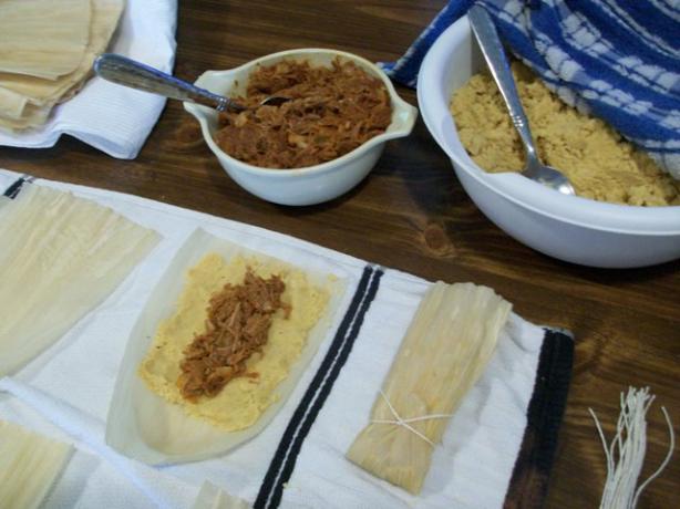 Good Eats Hot Tamales (Alton Brown 2009). Photo by 2Bleu
