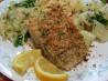 Garlic-Crusted Cod Fish