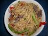 La Choy Asian Beef Noodle Salad. Recipe by Domestically Challenged