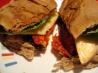 Smoky Portabella Burger With Sun-Dried Tomatoes and Basil