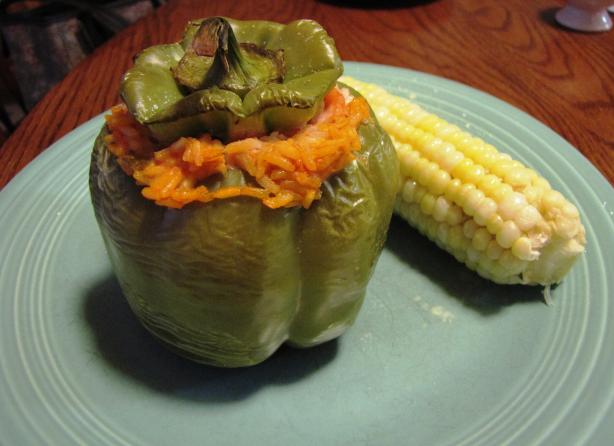 Shrimp-Stuffed Green Peppers. Photo by loof