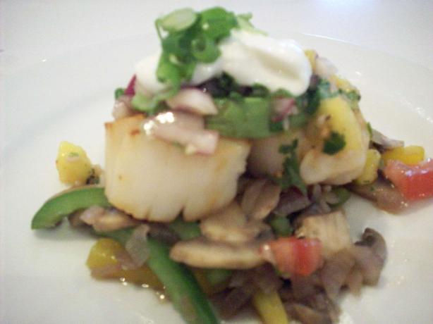 Zesty Polynesian Scallops. Photo by Deantini