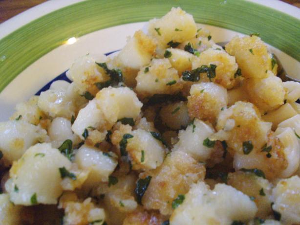 Fried Portuguese Style Bay Scallops. Photo by Az G