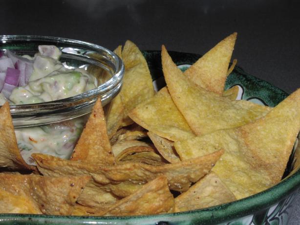 Homemade Baked Tortilla Chips. Photo by TeresaS