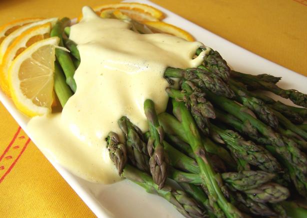 Spanish Tapas - Asparagus W/Orange and Lemon Sauce. Photo by Rita~
