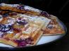 Sour Cream Blackberry Waffles