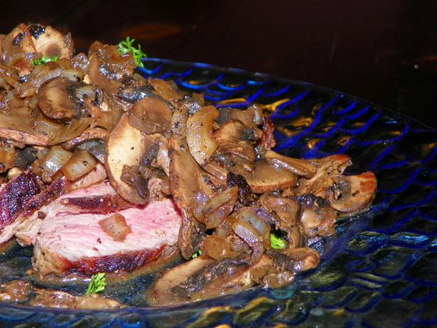 Mushroom Steak. Photo by Baby Kato