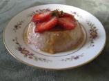 Strawberry Flan - Flan De Fresas