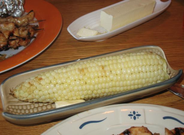 Kittencal's Milk-Soaked Grilled Corn on the Cob. Photo by Acadia*