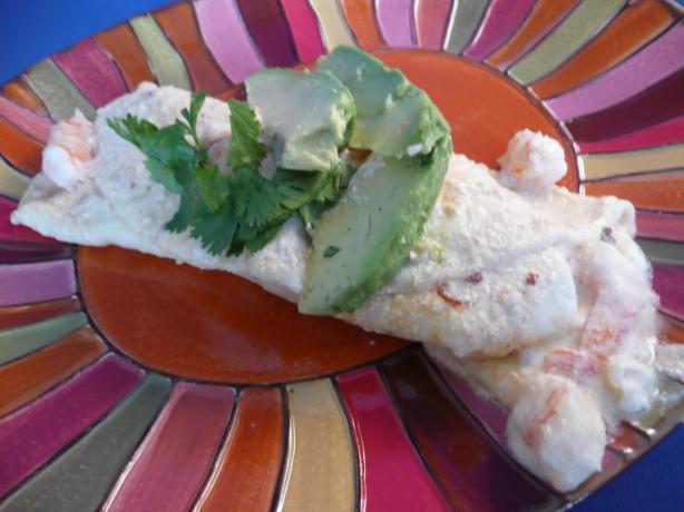 Vincent's Shrimp Enchiladas. Photo by cookiedog