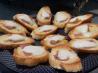 Manchego and Serrano Crostini