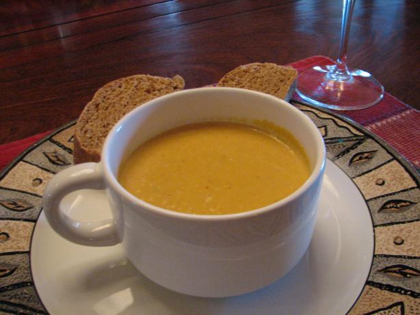 Creamy Pumpkin Soup (From Australia). Photo by Galley Wench
